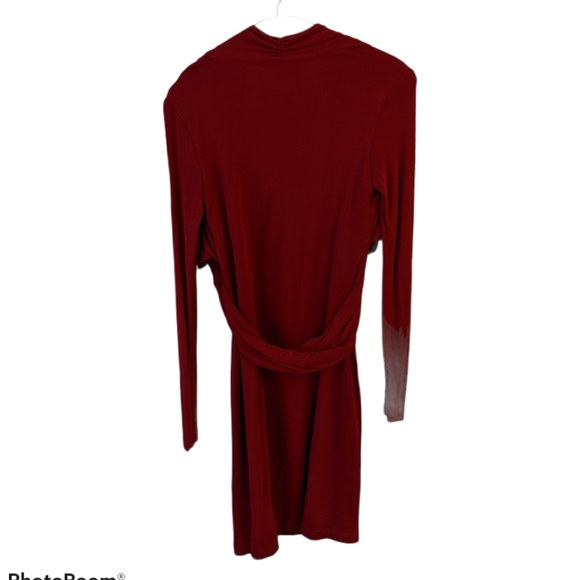 Burgindy Sandra Angelozzi Dress - Picture 2 of 5